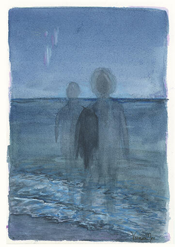 The Overlap (Watercolour)