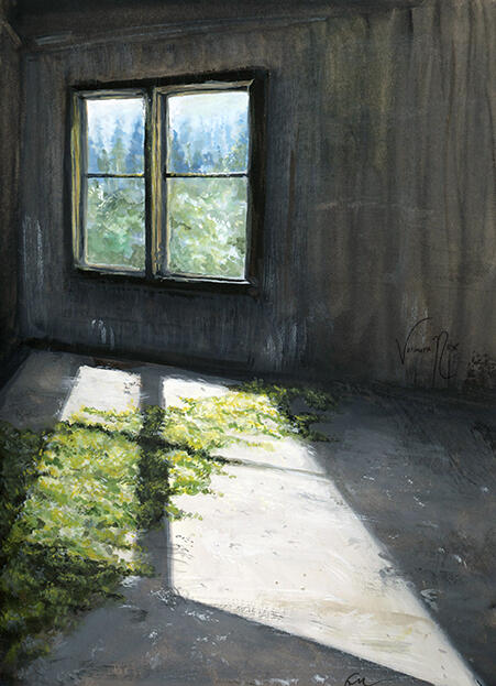 Overgrown (Gouache)