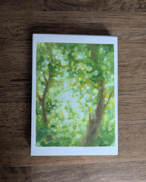 Out of Focus Trees (5x7") $300